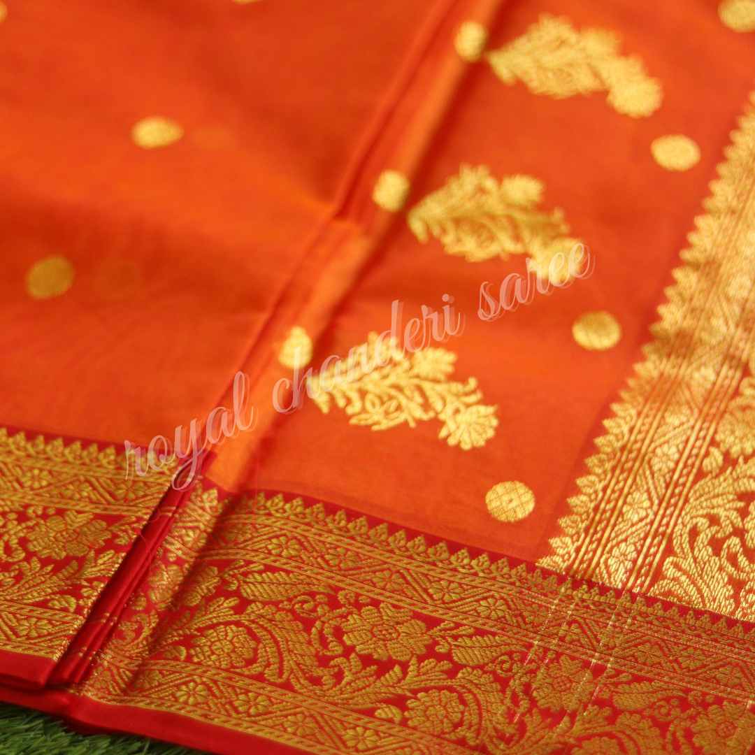 Chanderi Weaving Sarees - Buy Chanderi Silk Sarees Online l iTokri आई.टोकरी